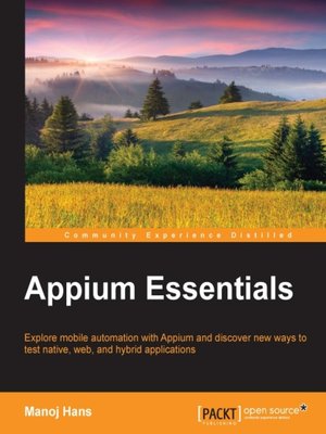cover image of Appium Essentials